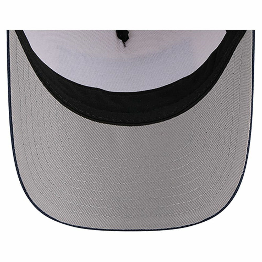 Dallas Cowboys New Era Two-Tone Text 9FORTY M-Crown Adjustable Hat Stone/Navy
