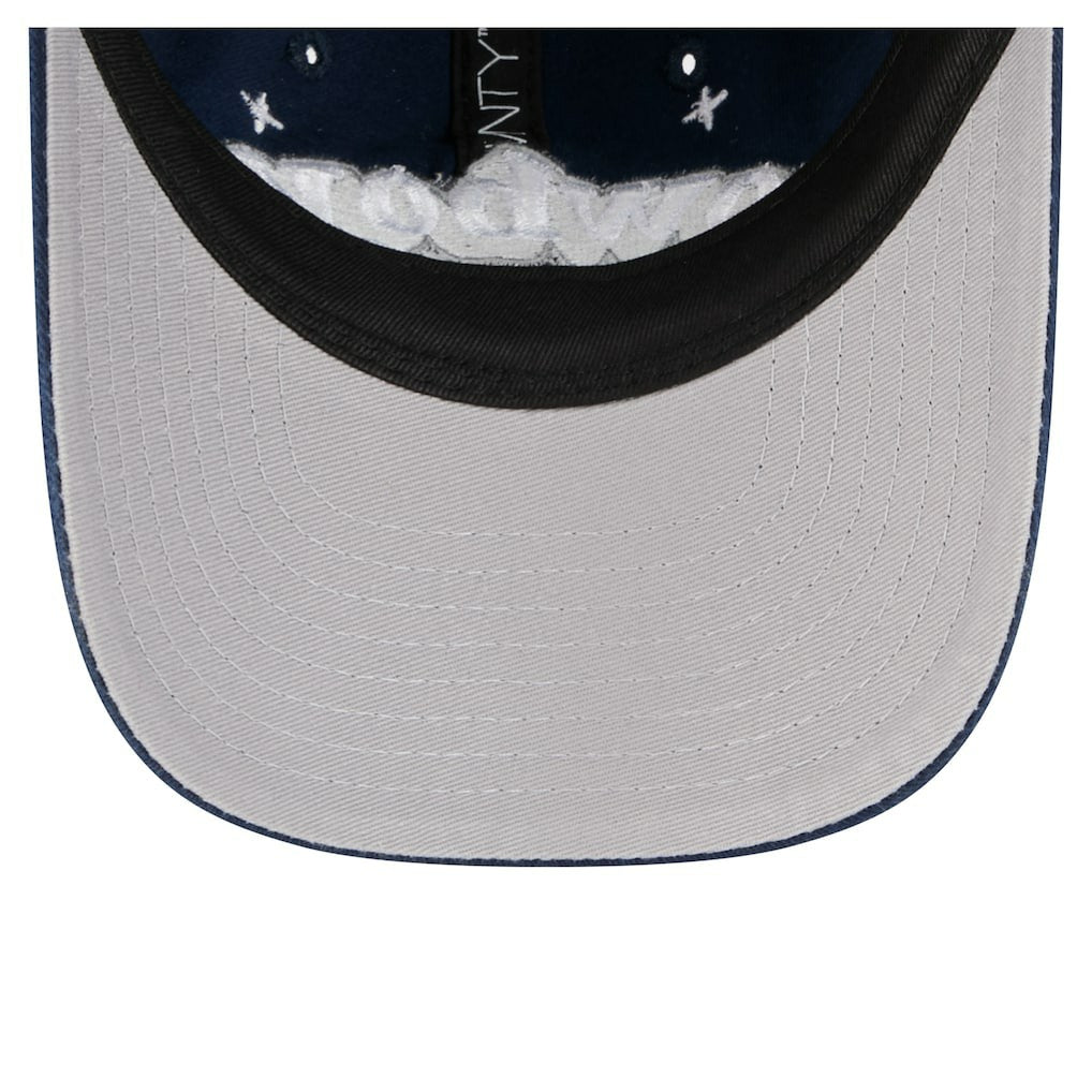 Dallas Cowboys New Era Girls Youth Cheer 9TWENTY Adjustable Hat Navy