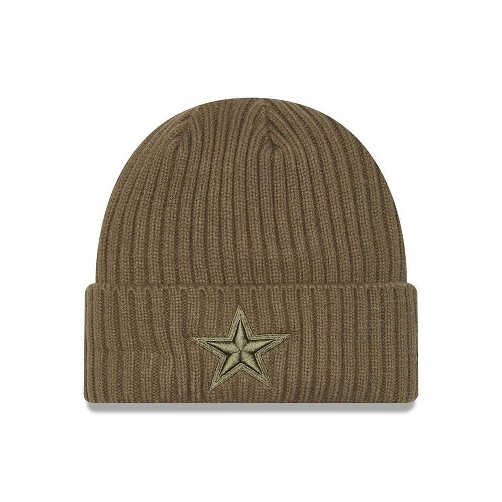 Dallas Cowboys New Era Color Pack Cuffed Knit Hat Olive
