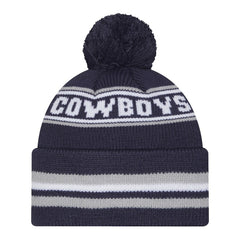 Dallas Cowboys New Era Pre-School Classic Cuffed Knit Hat with Pom Navy