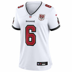 Nike Baker Mayfield Tampa Bay Buccaneers Women's 50th Season White Game Jersey White