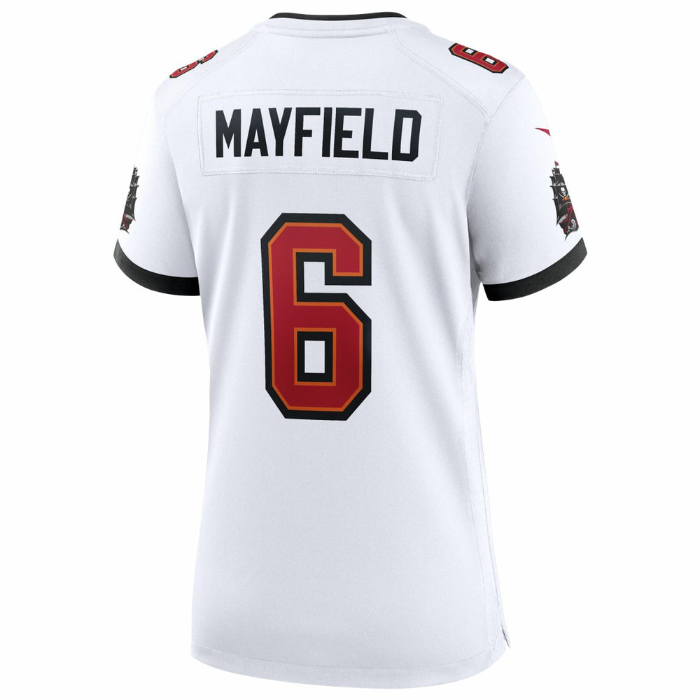 Nike Baker Mayfield Tampa Bay Buccaneers Women's 50th Season White Game Jersey White