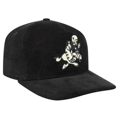 Dallas Cowboys New Era Retro Joe Nostalgic Corduroy Golfer Adjustable Hat Black