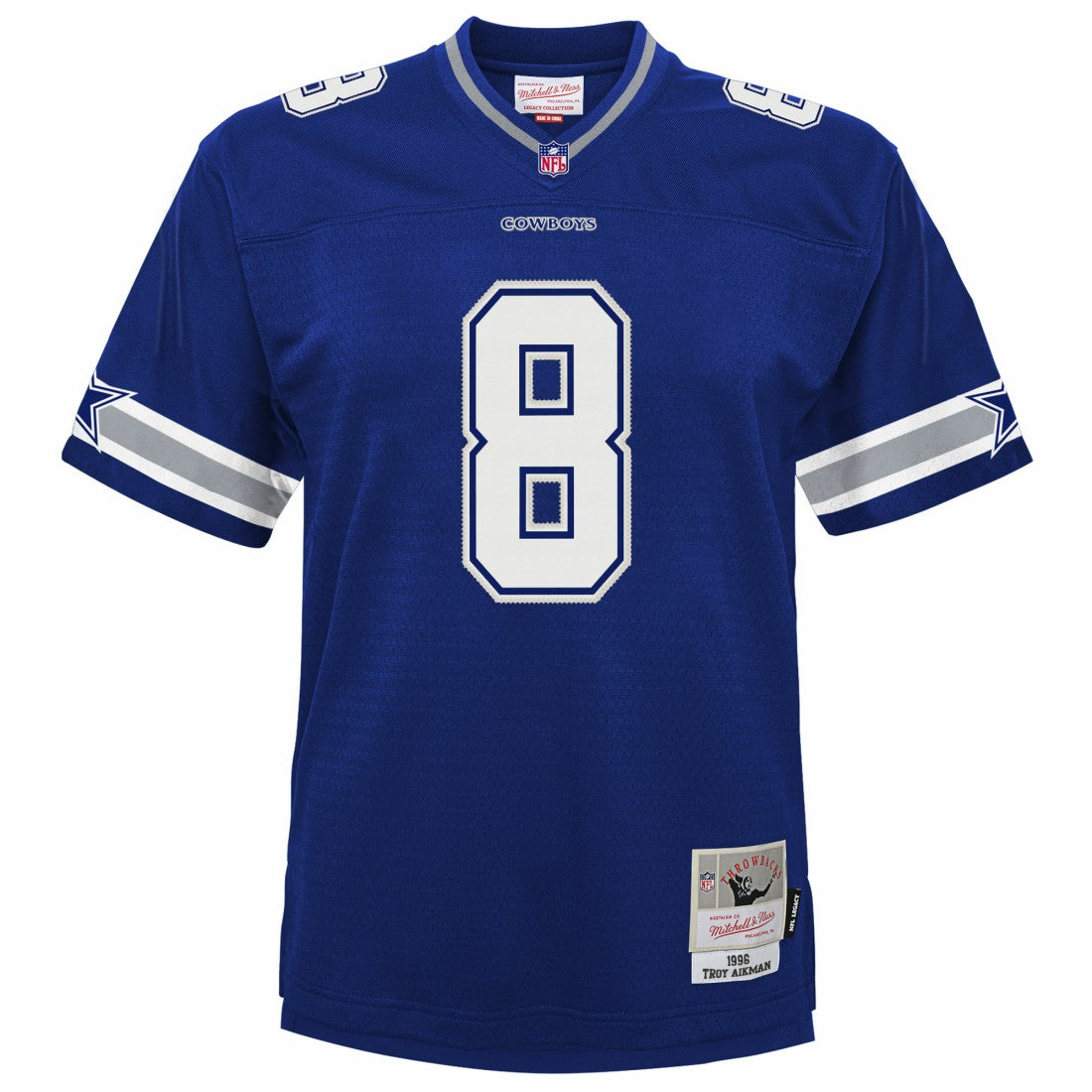 Mitchell & Ness Troy Aikman Dallas Cowboys Preschool 1996 Retired Player Legacy Jersey Navy