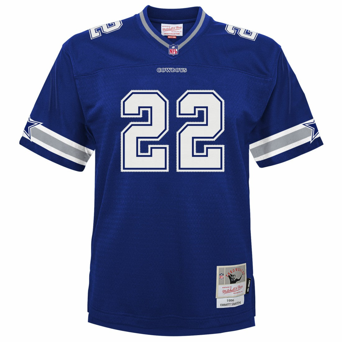 Mitchell & Ness Emmitt Smith Dallas Cowboys Preschool 1996 Retired Player Legacy Jersey Navy
