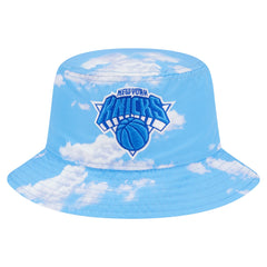 New York Knicks Summer Sun and Storm Reversible Bucket Hat Black/Light Blue | New Era Lifestyle