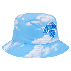 New York Knicks Summer Sun and Storm Reversible Bucket Hat Black/Light Blue | New Era Lifestyle