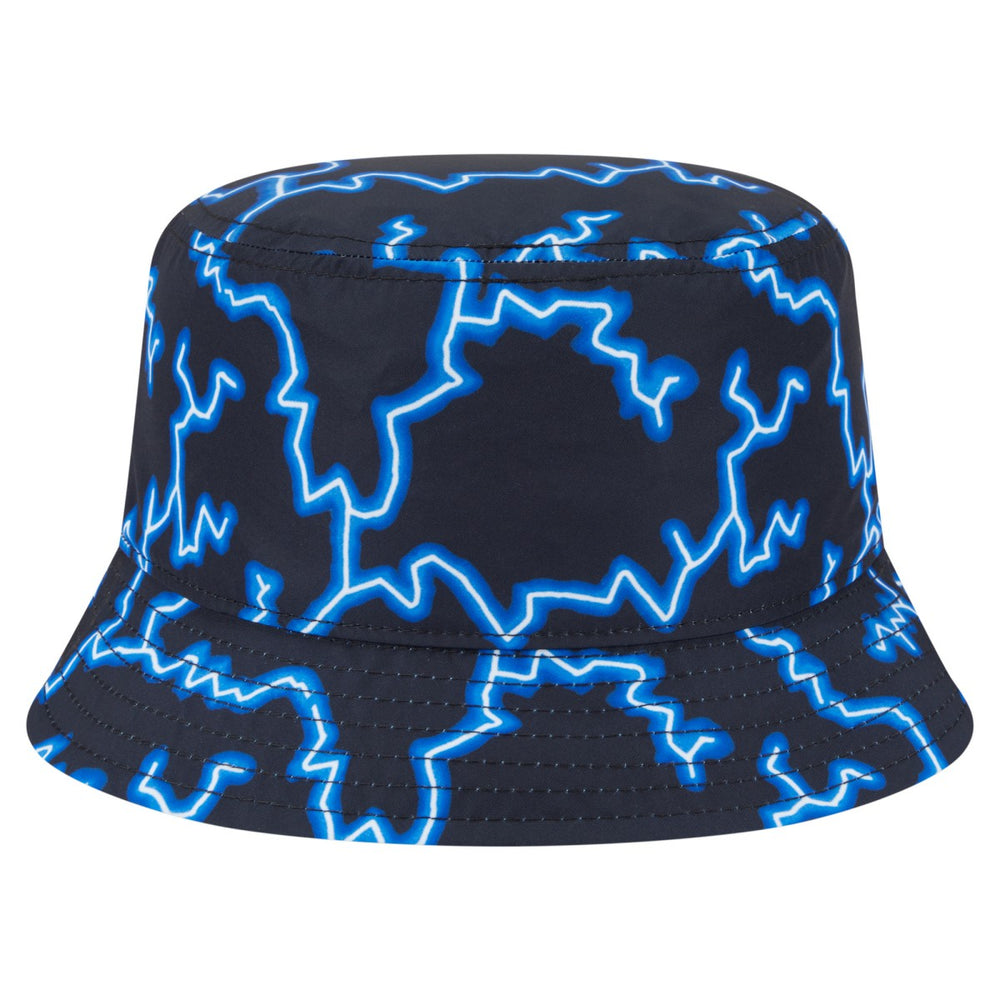 New York Knicks Summer Sun and Storm Reversible Bucket Hat Black/Light Blue | New Era Lifestyle