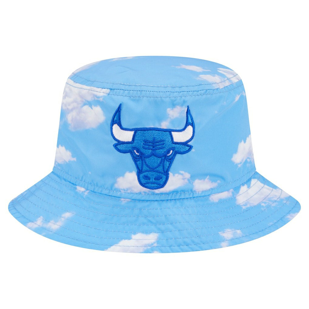 Chicago Bulls Summer Sun and Storm Reversible Bucket Hat Black/Light Blue | New Era for sale