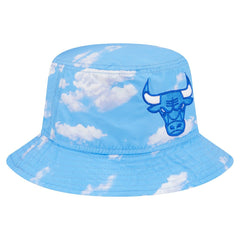 Chicago Bulls Summer Sun and Storm Reversible Bucket Hat Black/Light Blue | New Era for sale
