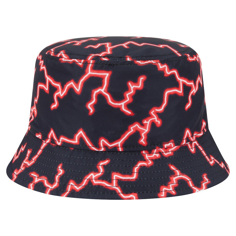 Chicago Bulls Summer Sun and Storm Reversible Bucket Hat Black/Light Blue | New Era for sale