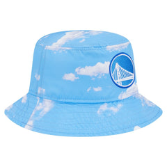 Golden State Warriors Summer Sun and Storm Reversible Bucket Hat for sale Black/Light Blue | New Era outlet