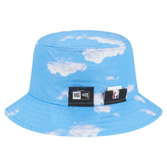 Golden State Warriors Summer Sun and Storm Reversible Bucket Hat for sale Black/Light Blue | New Era outlet