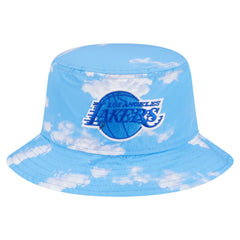 Los Angeles Lakers Summer Sun and Storm Reversible Bucket Hat Black/Light Blue | New Era Lifestyle