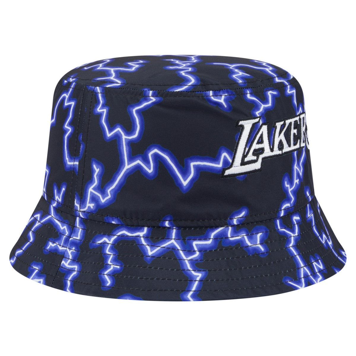 Los Angeles Lakers Summer Sun and Storm Reversible Bucket Hat Black/Light Blue | New Era Lifestyle