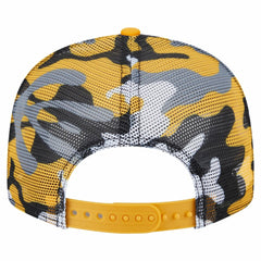 Boston Bruins New Era Camo Meshback 9FIFTY Snapback Hat - Black/Gold - NHL 202705936