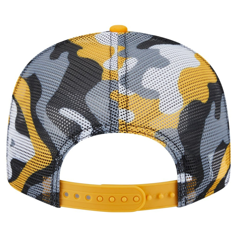 Pittsburgh Penguins New Era Camo Meshback 9FIFTY Snapback Hat - Black/Gold - NHL 202705943