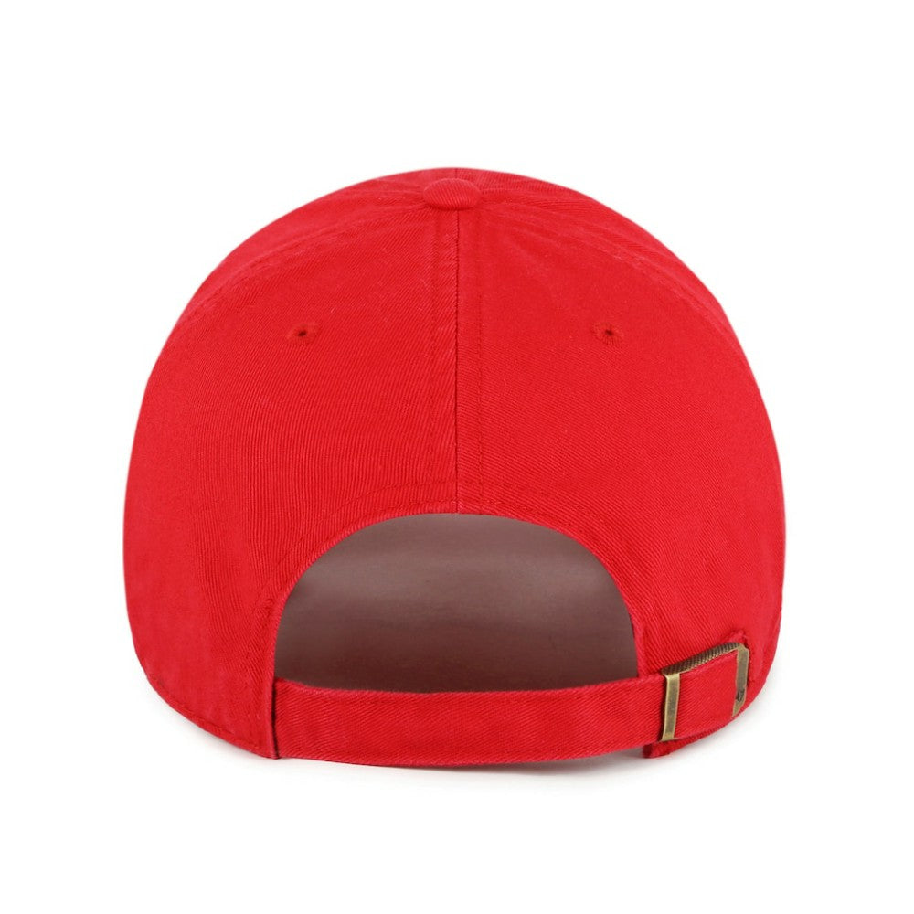 Washington Nationals '47 Women's Ariana Clean Up Adjustable Hat - Red - 47 brand Lifestyle