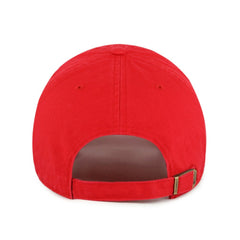 Washington Nationals '47 Women's Ariana Clean Up Adjustable Hat - Red - 47 brand Lifestyle