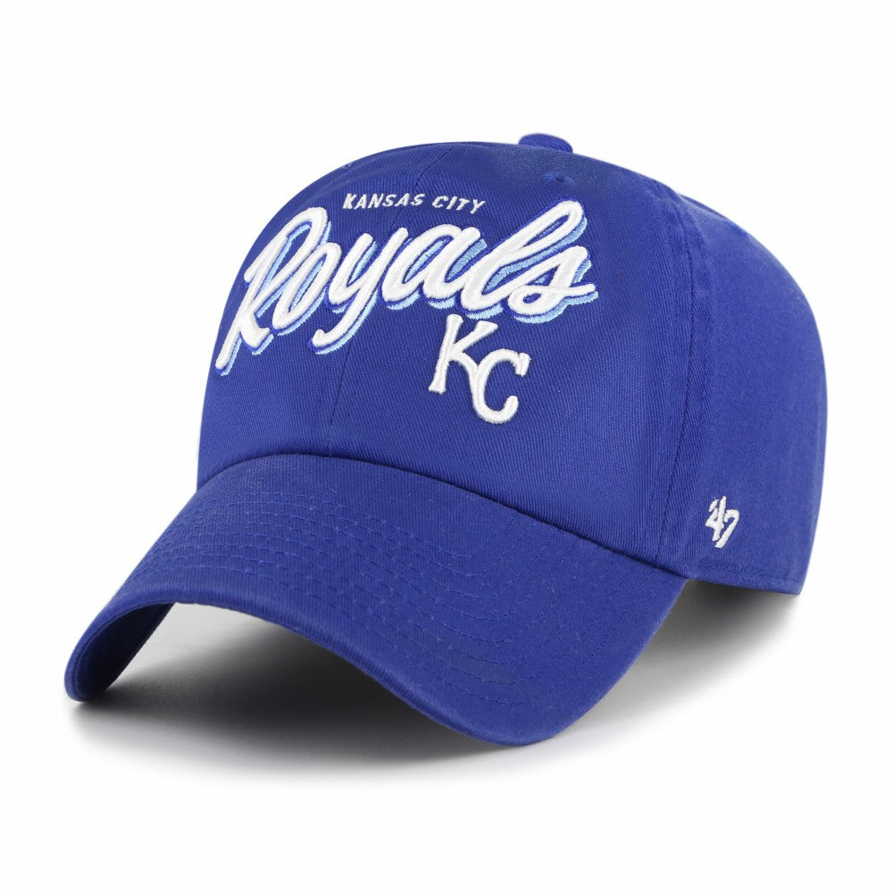 Kansas City Royals '47 Women's Ariana Clean Up Adjustable Hat - Royal - 47 brand Sale