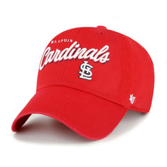 St. Louis Cardinals '47 Women's Ariana Clean Up Adjustable Hat - Red - 47 brand Sale
