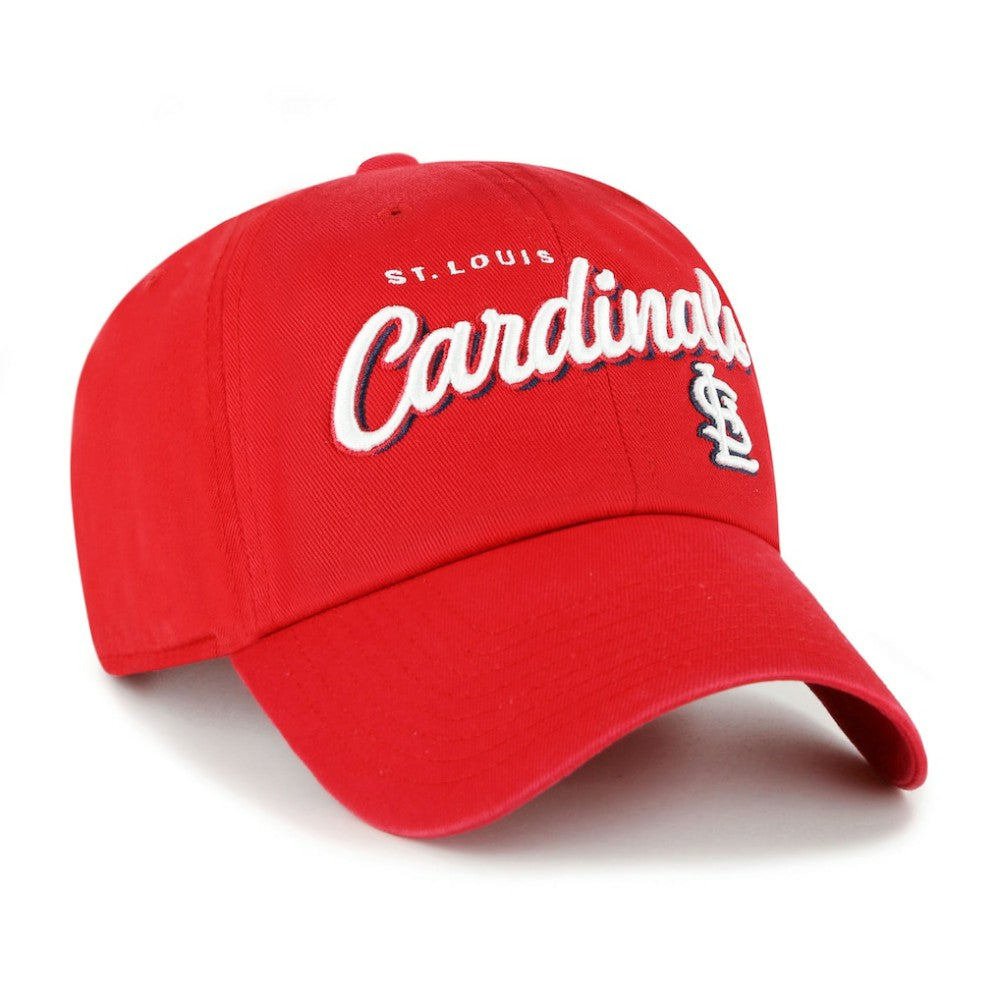 St. Louis Cardinals '47 Women's Ariana Clean Up Adjustable Hat - Red - 47 brand Sale