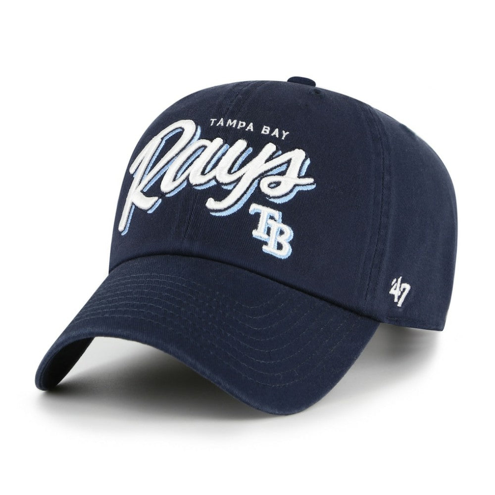 Tampa Bay Rays '47 Women's Ariana Clean Up Adjustable Hat - Navy - 47 brand Online