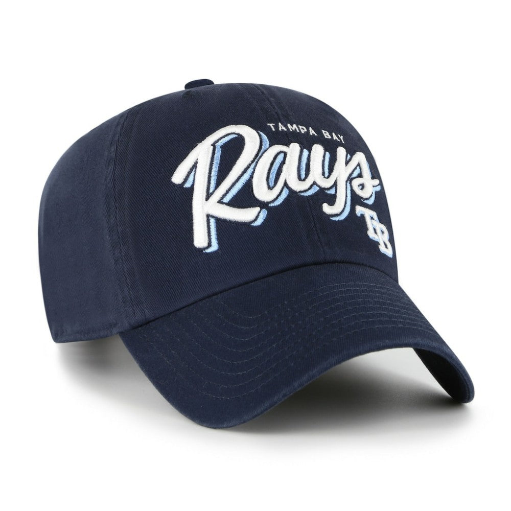 Tampa Bay Rays '47 Women's Ariana Clean Up Adjustable Hat - Navy - 47 brand Online