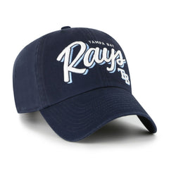 Tampa Bay Rays '47 Women's Ariana Clean Up Adjustable Hat - Navy - 47 brand Online