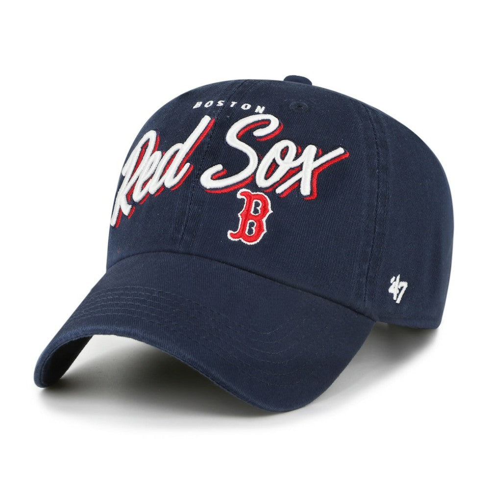Boston Red Sox '47 Women's Ariana Clean Up Adjustable Hat - Navy - 47 brand on Sale