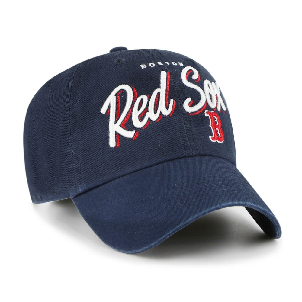 Boston Red Sox '47 Women's Ariana Clean Up Adjustable Hat - Navy - 47 brand on Sale