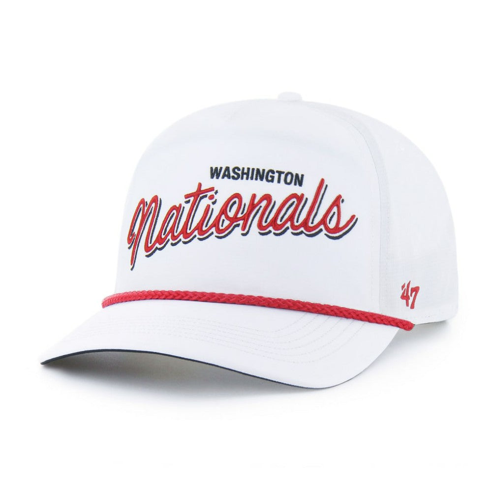 Washington Nationals '47 Brrr Fairway Hitch Adjustable Hat - White - 47 brand Sale