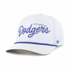 Los Angeles Dodgers '47 Brrr Fairway Hitch Adjustable Hat - White - 47 brand Lifestyle