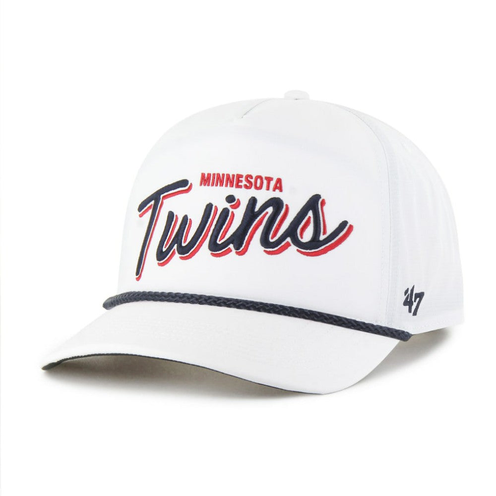 Minnesota Twins '47 Brrr Fairway Hitch Adjustable Hat - White - 47 brand Discount
