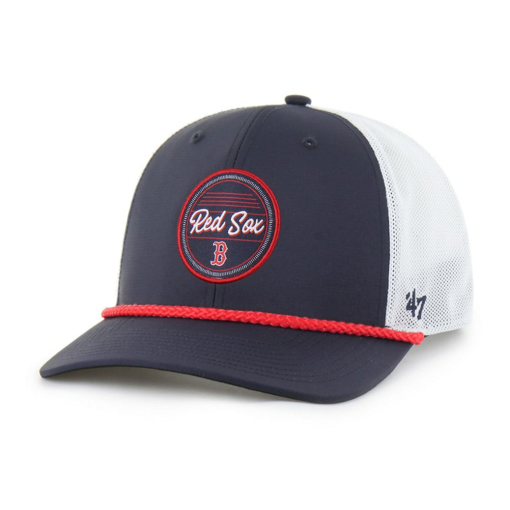 Boston Red Sox '47 Fairway Trucker Adjustable Hat - Navy/White - 47 brand Sale
