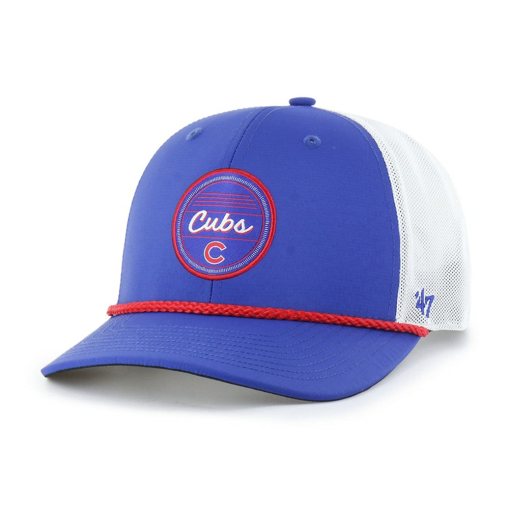Chicago Cubs '47 Fairway Trucker Adjustable Hat - Royal/White - 47 brand Lifestyle
