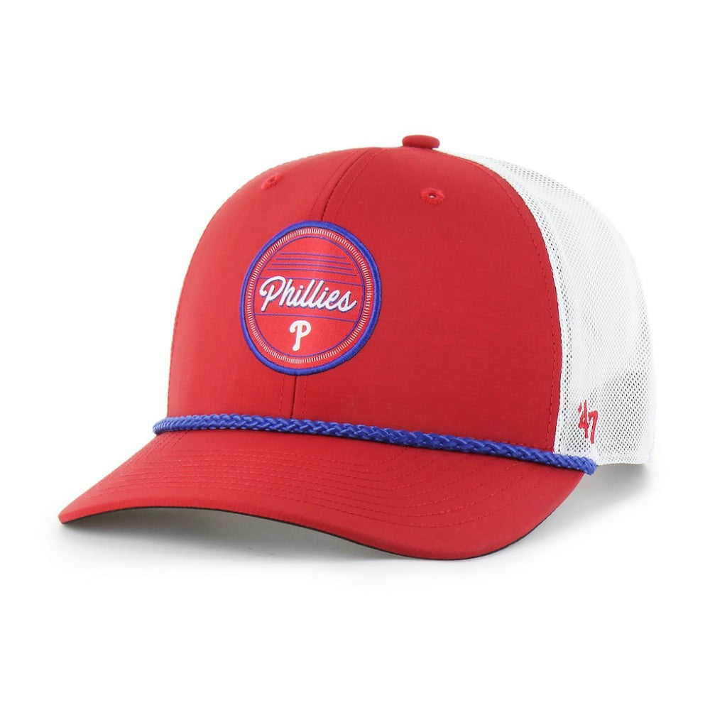 Philadelphia Phillies '47 Fairway Trucker Adjustable Hat - Red/White - 47 brand on Sale