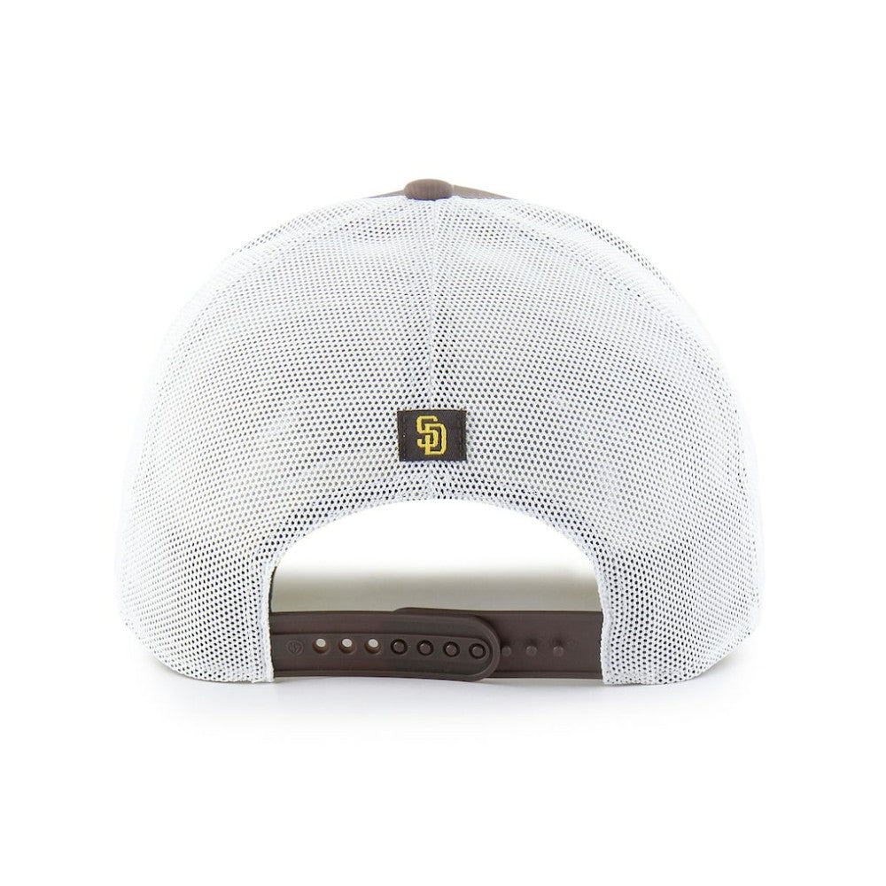 San Diego Padres '47 Fairway Trucker Adjustable Hat - Brown/White - 47 brand Online