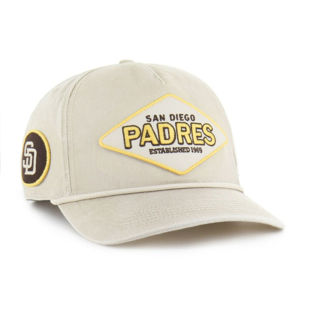 San Diego Padres '47 Cairn Hitch Adjustable Hat - Khaki - 47 brand on Sale