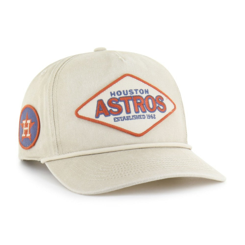 Houston Astros '47 Cairn Hitch Adjustable Hat - Khaki - 47 brand Sale