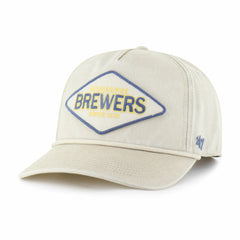 Milwaukee Brewers '47 Cairn Hitch Adjustable Hat - Khaki - 47 brand Online