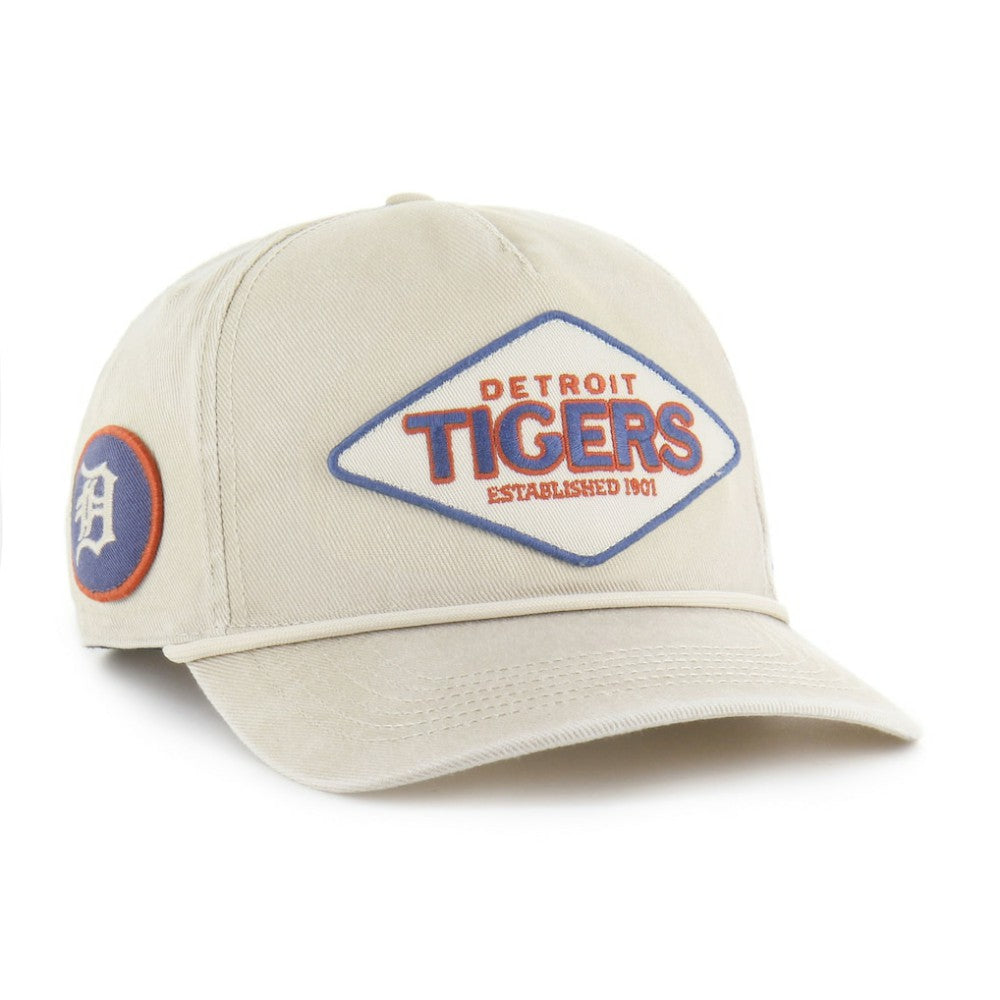 Detroit Tigers '47 Cairn Hitch Adjustable Hat - Khaki - 47 brand Lifestyle