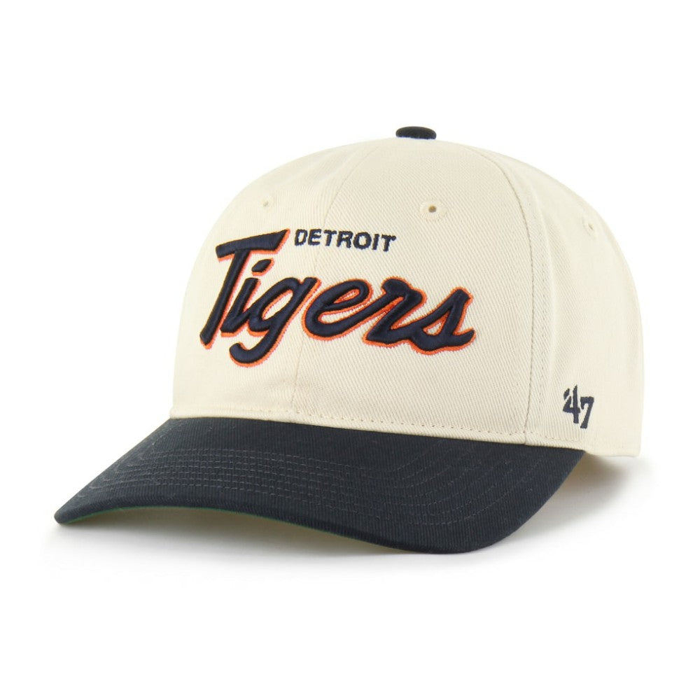 Detroit Tigers '47 Crosstown Franchise Fitted Hat - Natural - 47 brand on Sale