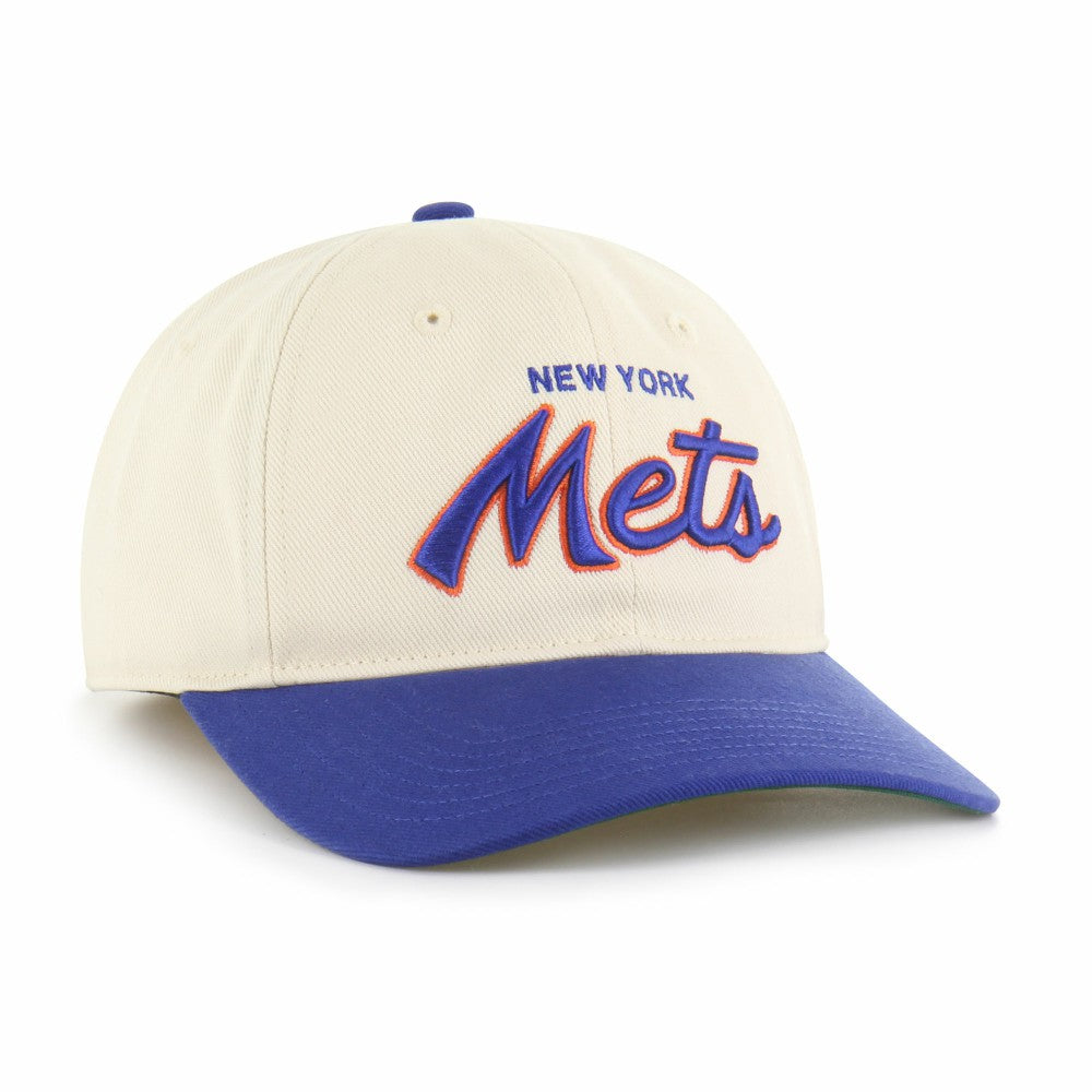 New York Mets '47 Crosstown Franchise Fitted Hat - Natural - 47 brand Online