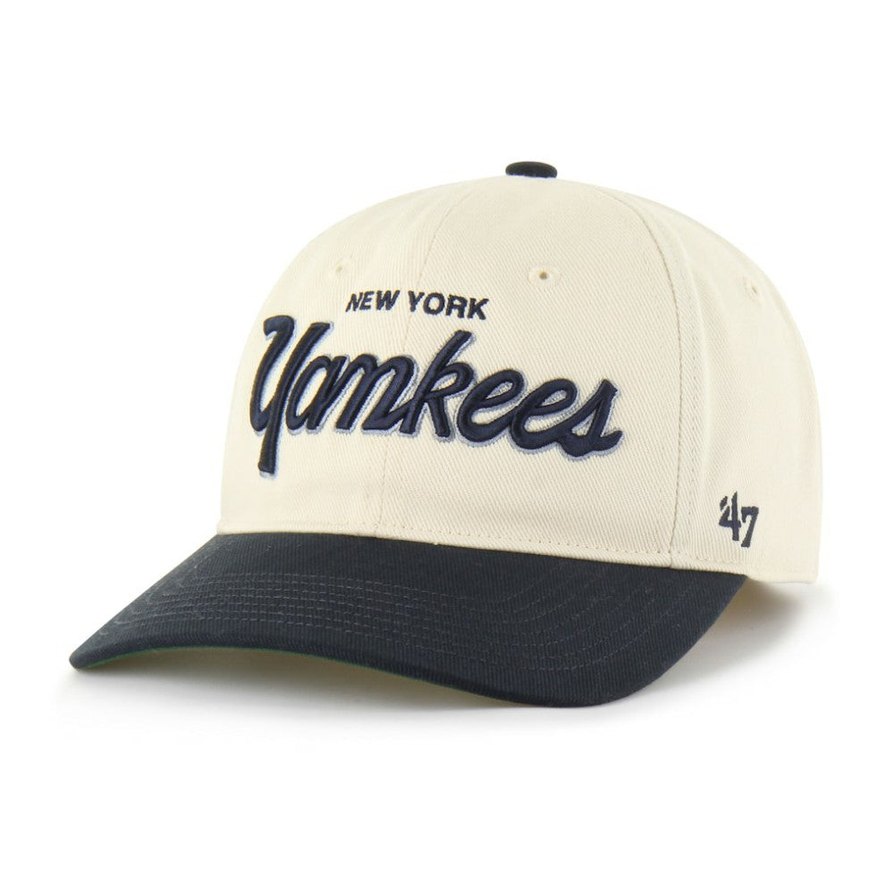 New York Yankees '47 Crosstown Franchise Fitted Hat - Natural - 47 brand on Sale