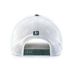 Athletics '47 Brrr Downburst Mesh Hitch Adjustable Hat - Dark Green - 47 brand Lifestyle
