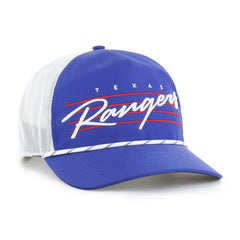 Texas Rangers '47 Brrr Downburst Mesh Hitch Adjustable Hat - Royal - 47 brand Sale
