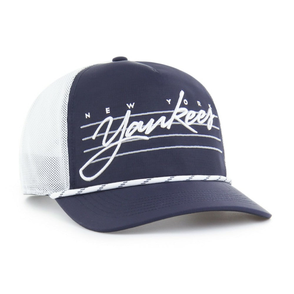 New York Yankees '47 Brrr Downburst Mesh Hitch Adjustable Hat - Navy - 47 brand on Sale