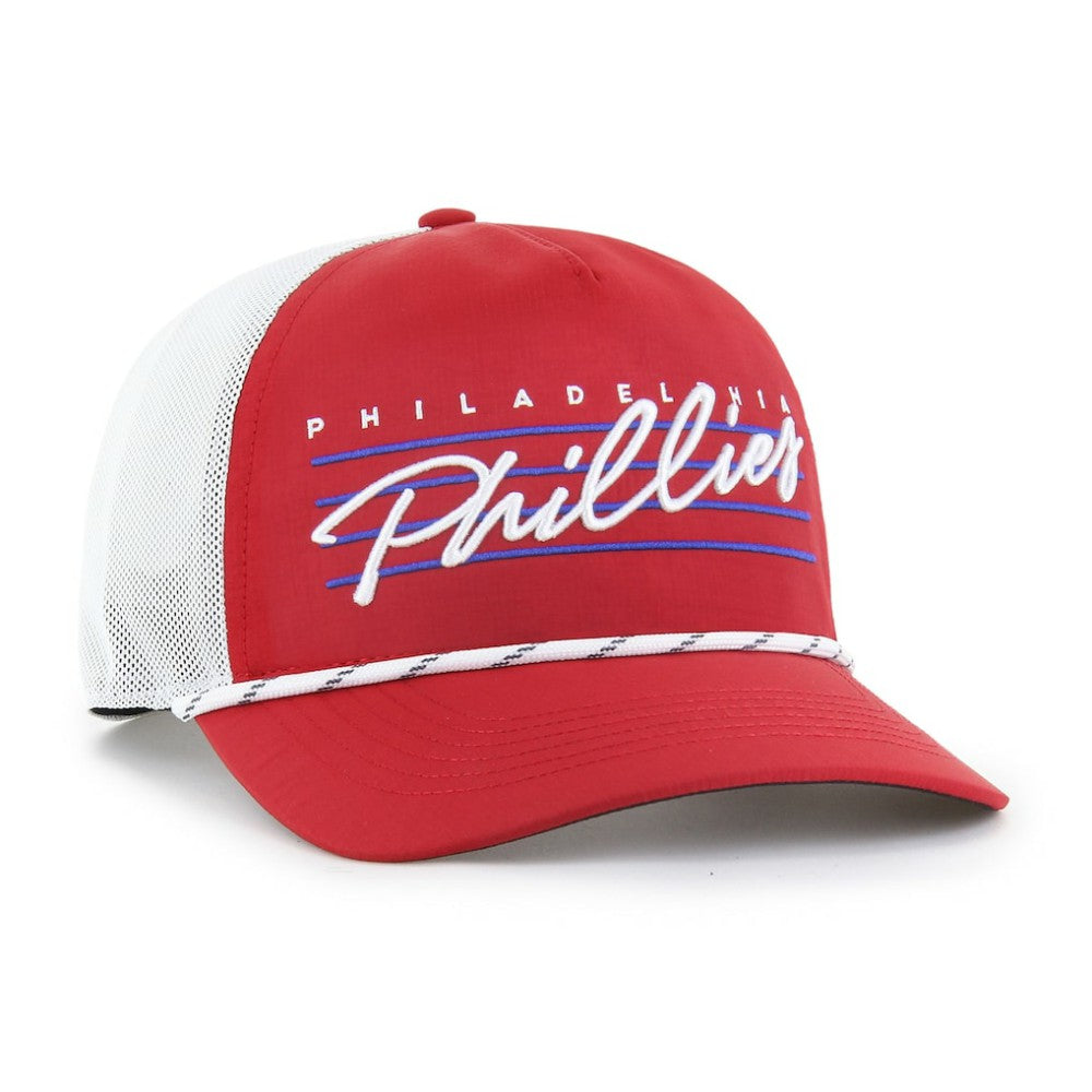 Philadelphia Phillies '47 Brrr Downburst Mesh Hitch Adjustable Hat - Red - 47 brand on Sale