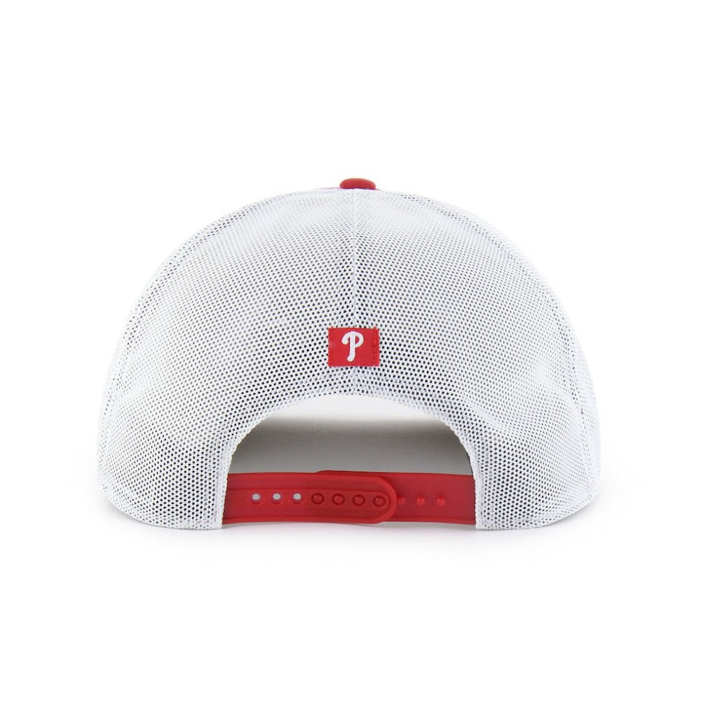 Philadelphia Phillies '47 Brrr Downburst Mesh Hitch Adjustable Hat - Red - 47 brand on Sale